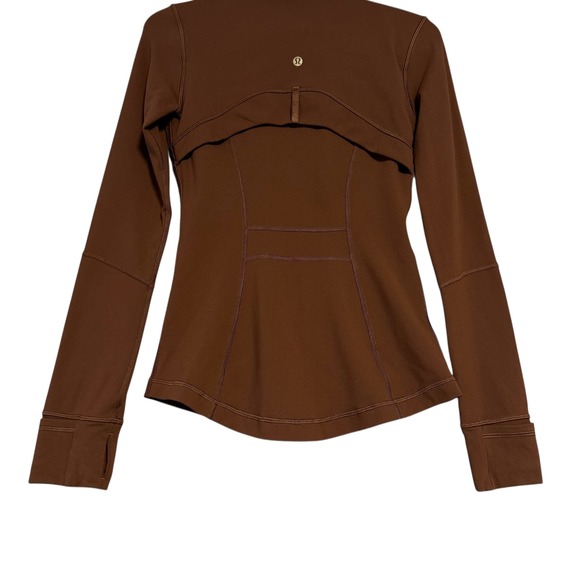 Lululemon | Define Jacket Luon Java / Gold Size 4 - Picture 8 of 12